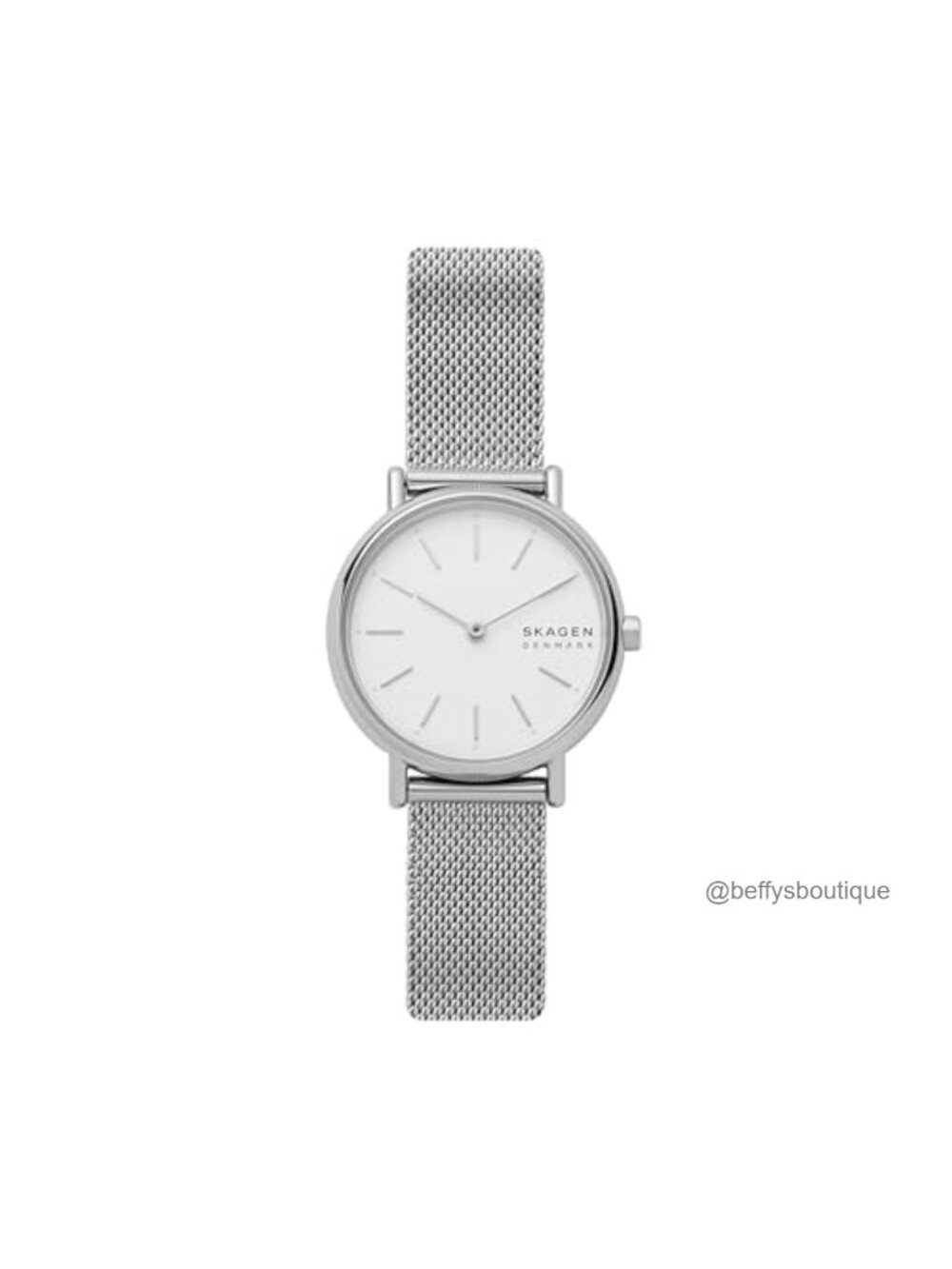 Skagen Signatur Lille Minimalist Watch Women Stainless Steel Mesh Band